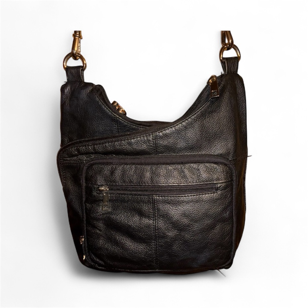 Roma Concealed Carry Purse Concealment w/ Locking Zipper Black!